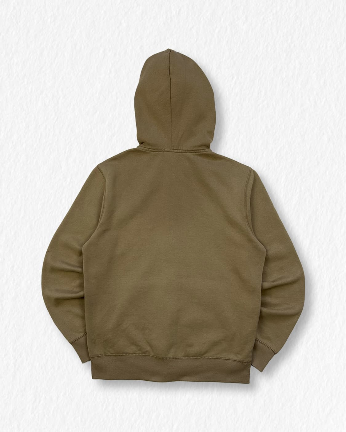 후아유 기모 후드집업 카키브라운 상품이미지2
