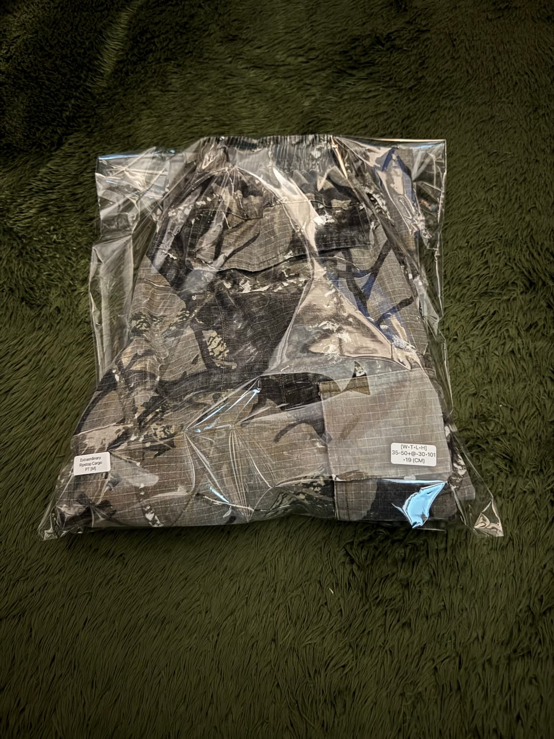 [M] 엑스트라오디너리 리얼트리 카모 립스탑 카고 팬츠 상품이미지10