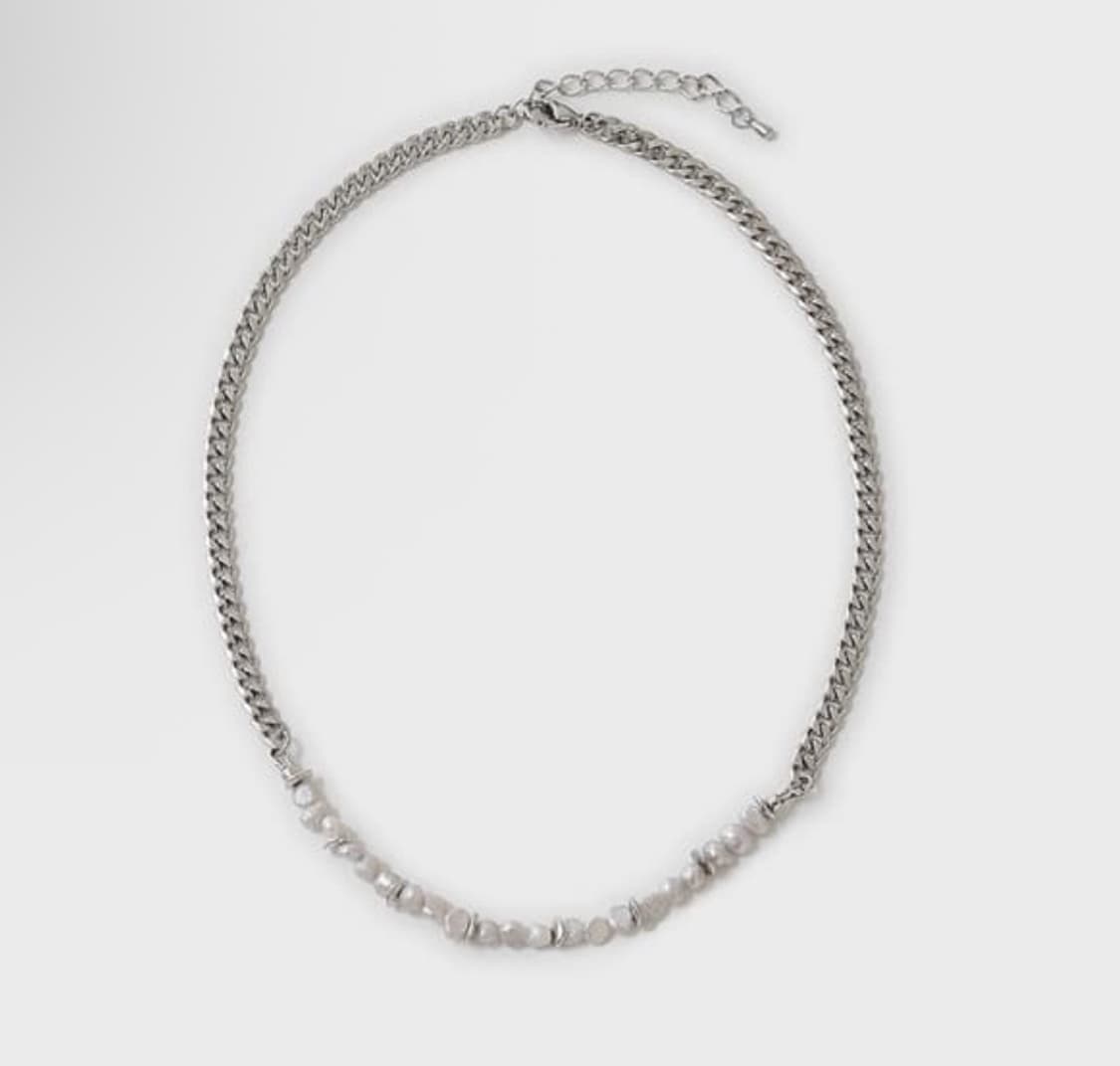 벨리에 체인 펄 네클리스 상품이미지1