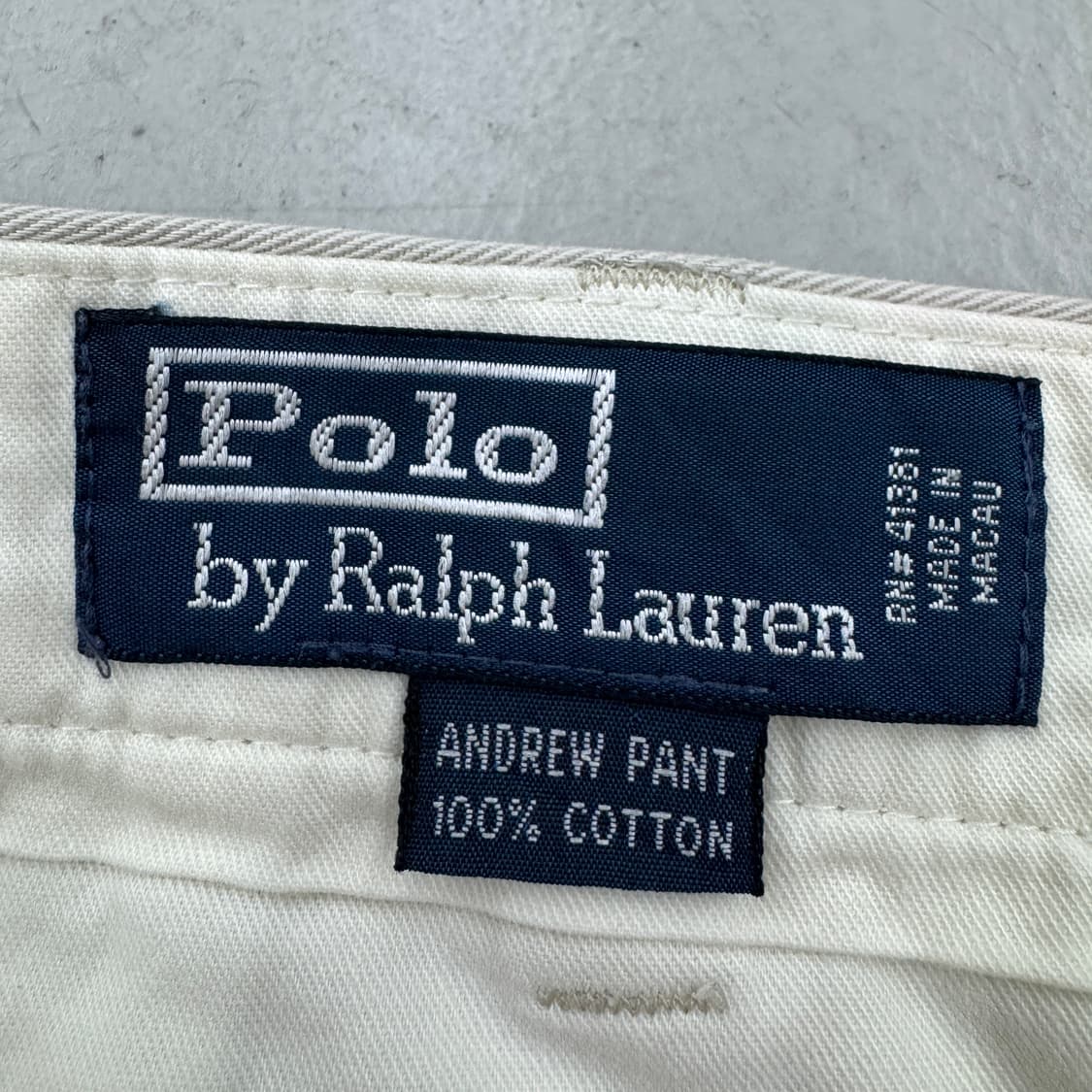 폴로 치노팬츠 아이보리 상품이미지8