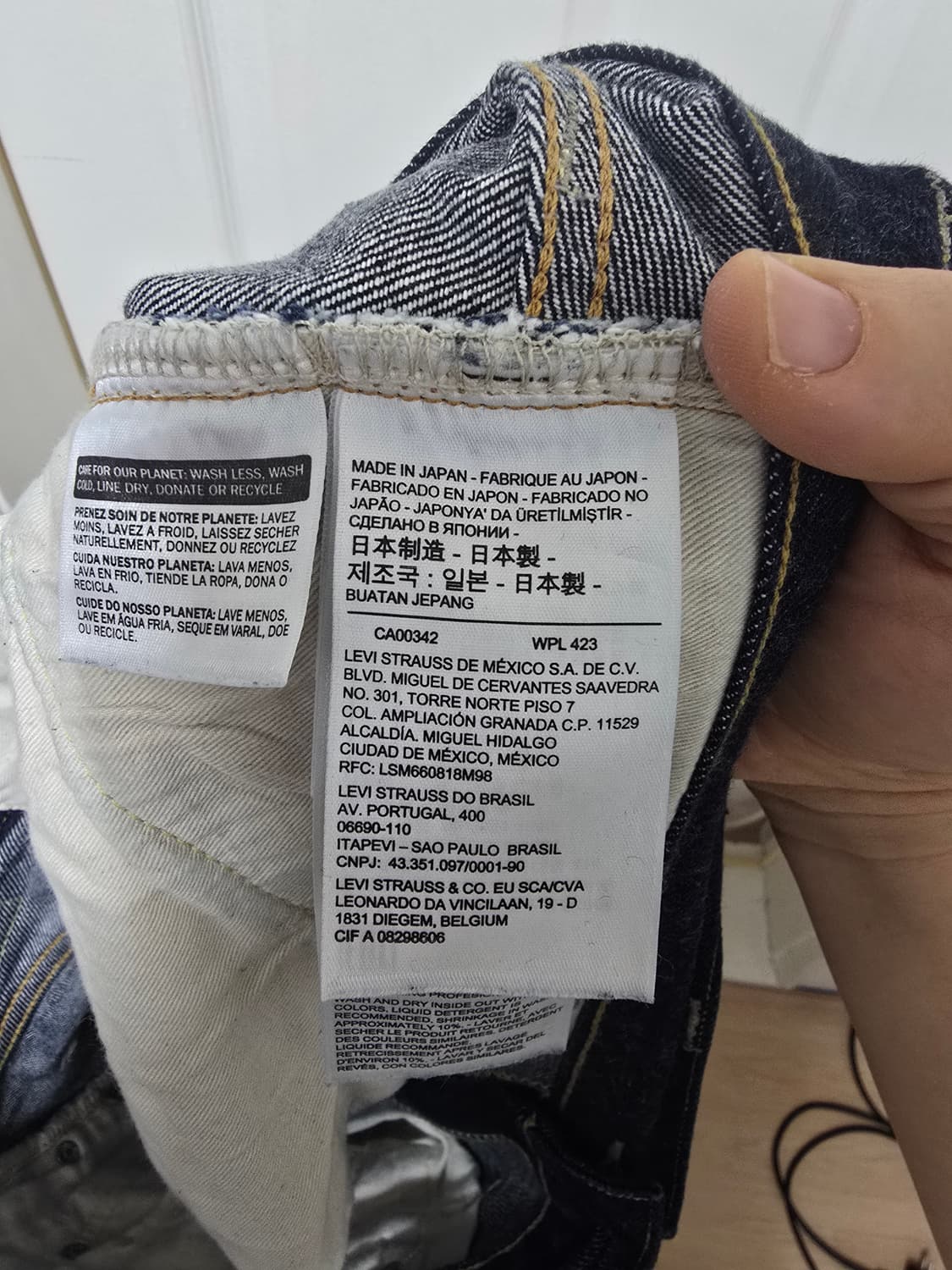 실측 36 LVC 54501 린스드  상품이미지6