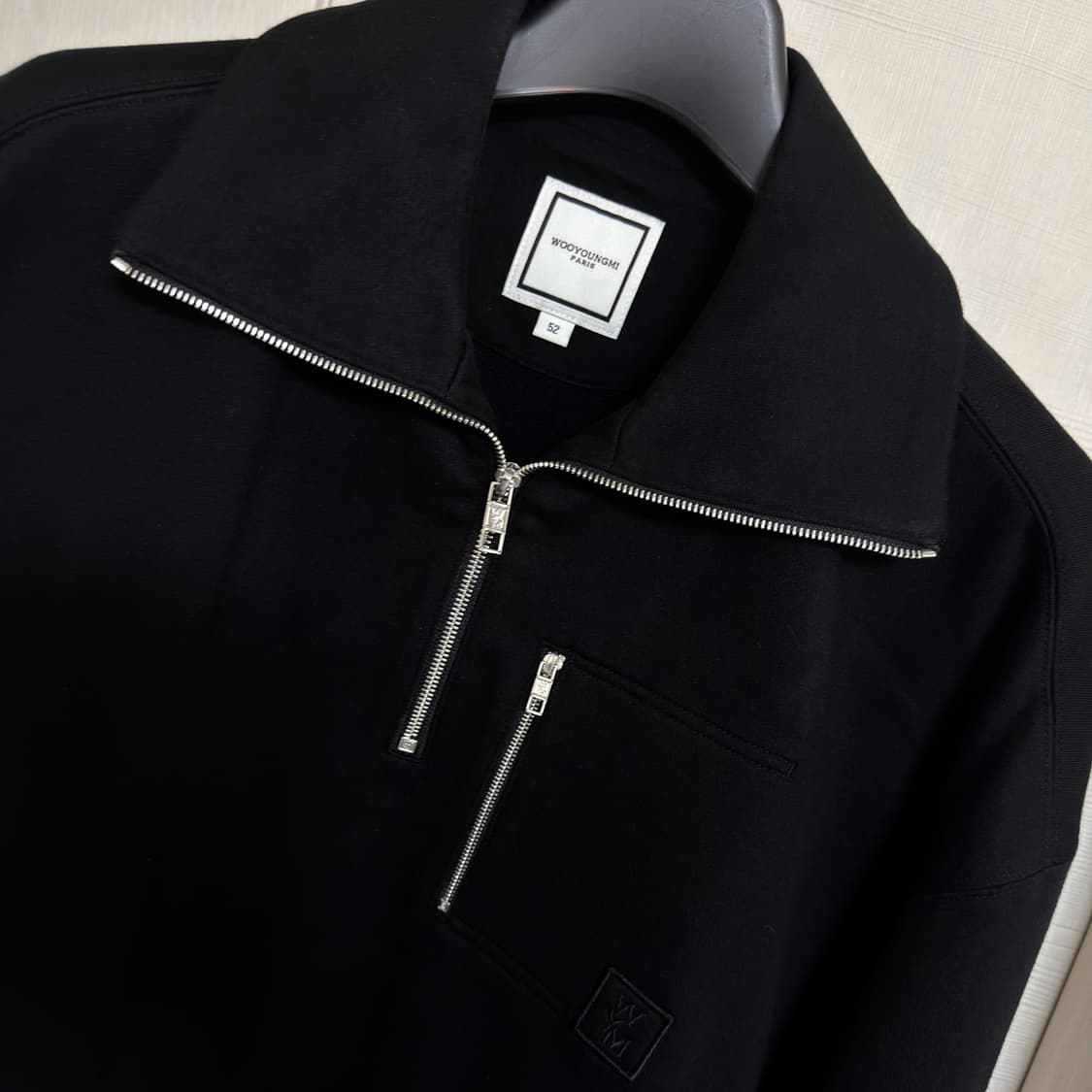 우영미 하프집업 맨투맨 (택⭕️) 상품이미지1