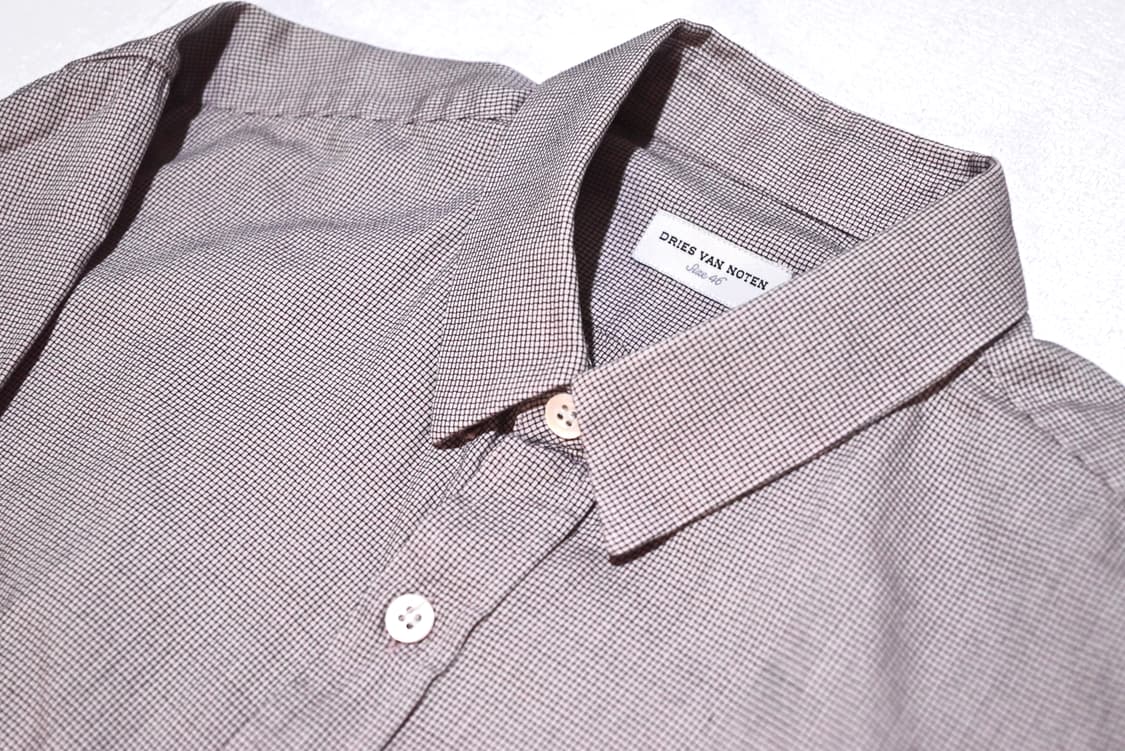 Dries van noten basket weave shirts 상품이미지3