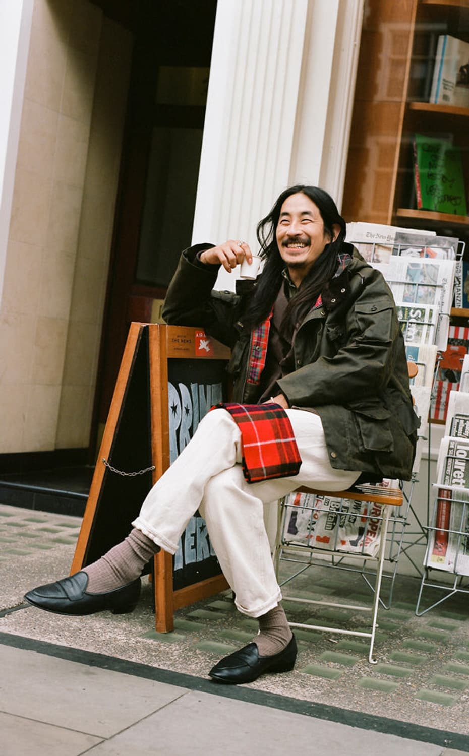 바라쿠타x바버 하버드 자켓 상품이미지1