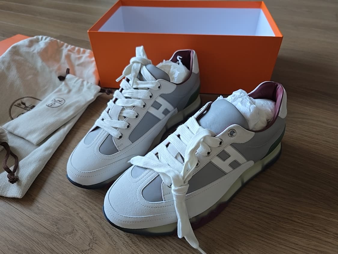 에르메스 트레일 스니커즈 41.5(270~275)백화점 정품 상품이미지2