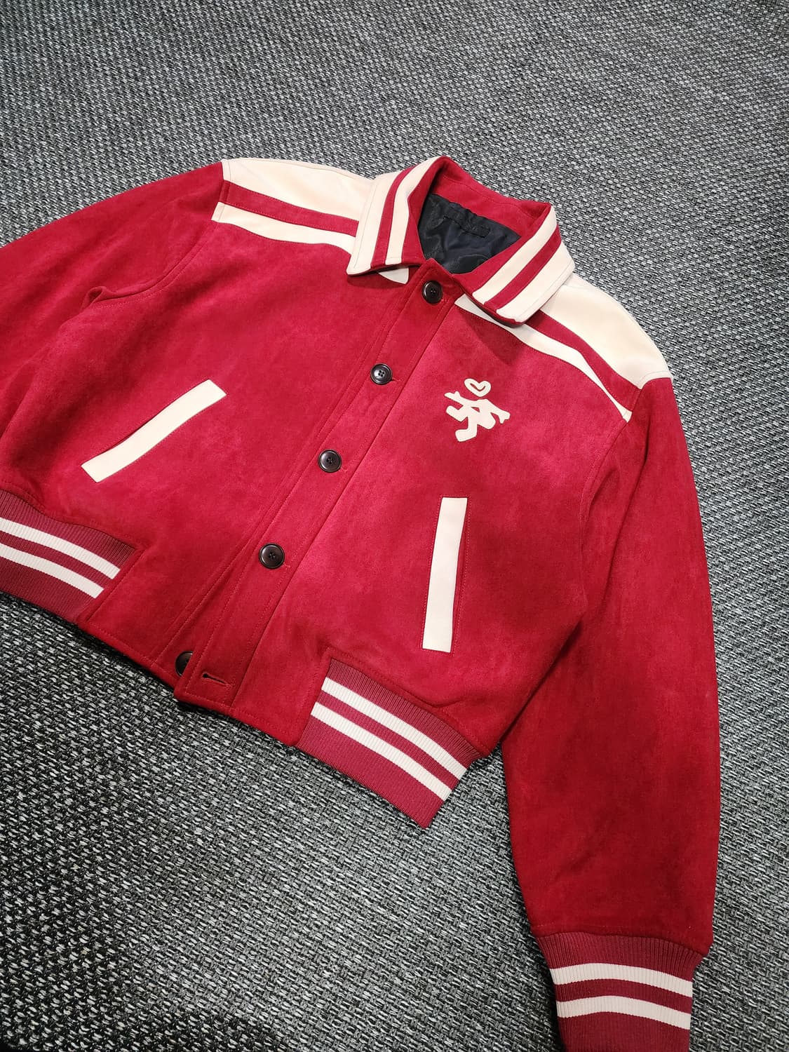 DNSR 디앤에스알 하트필드 크롭 바시티 자켓 L 상품이미지7