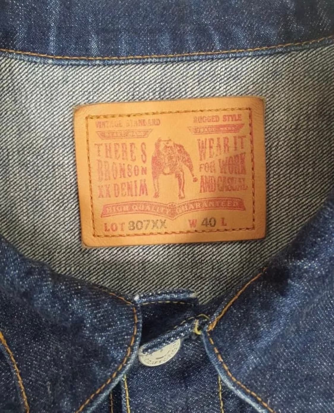 브론슨 807XX 데님자켓 40 상품이미지3