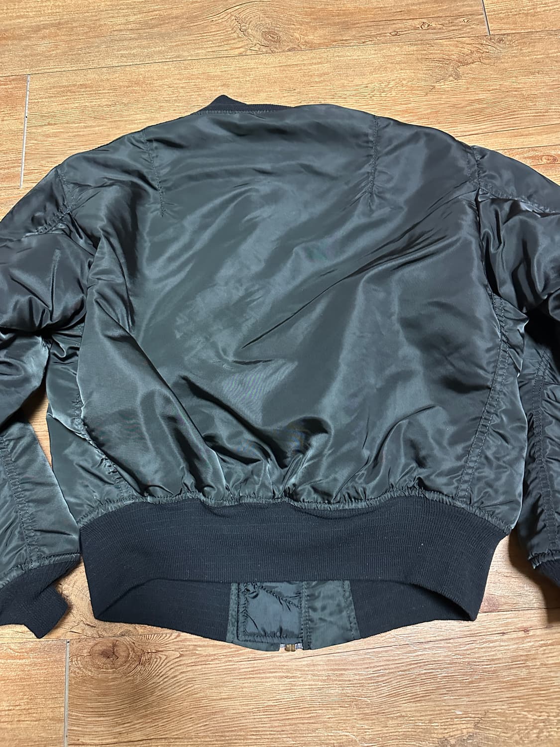 90~00s 민수용 알파인더스트리 ma1 자켓 블랙 미제🇺🇸 상품이미지2