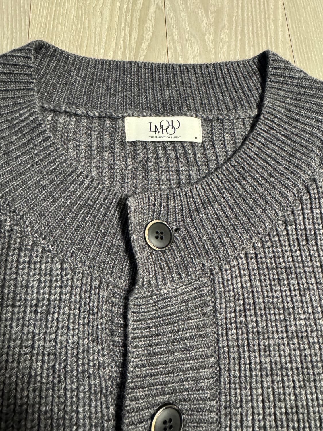 엘무드 / 뉴 플렙 크루넥 가디건 / 48 상품이미지2