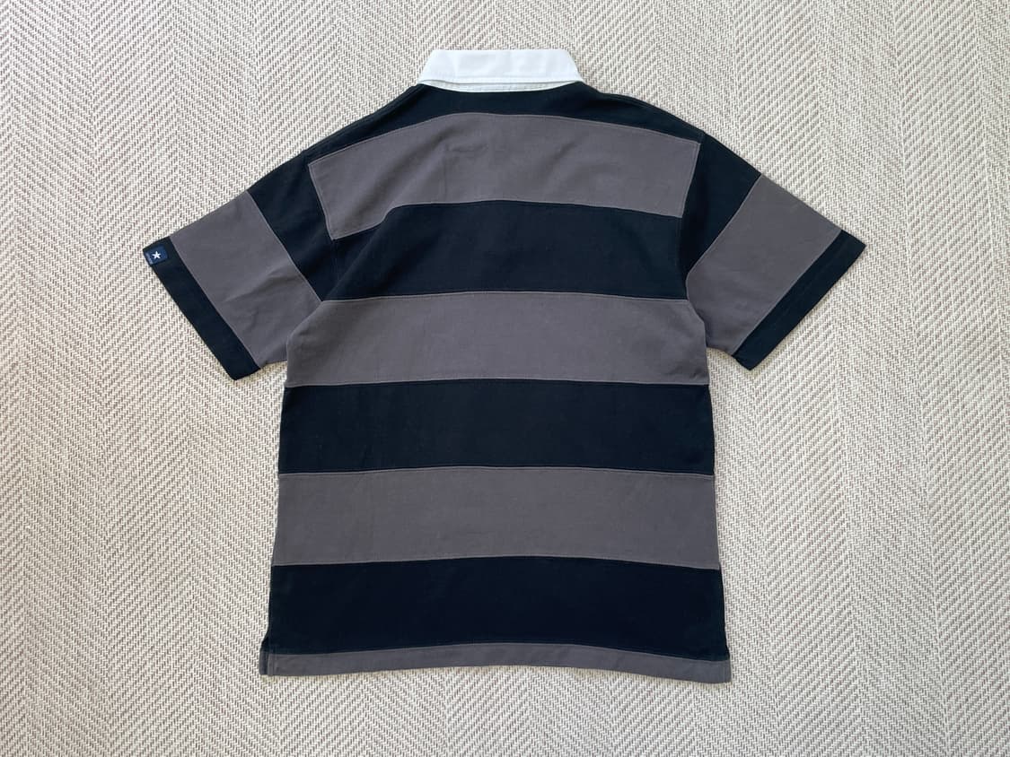 컨버스 스트라이프 배색 카라 반팔 상품이미지6