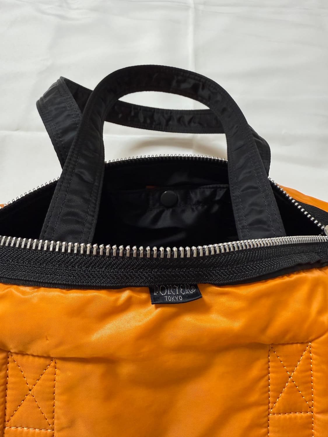 (초미품) PORTER 포터 탱커 더플백 L 블랙 보스턴백 상품이미지10
