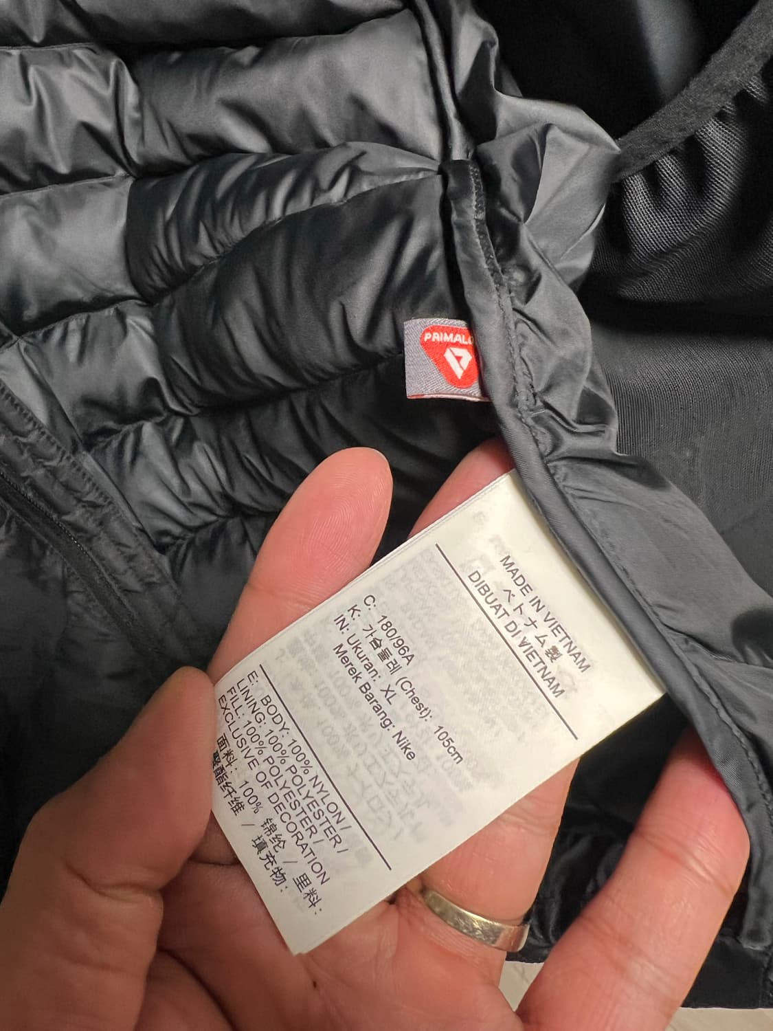 XL,블랙) 나이키 acg 라바플로우 경량패딩 상품이미지4