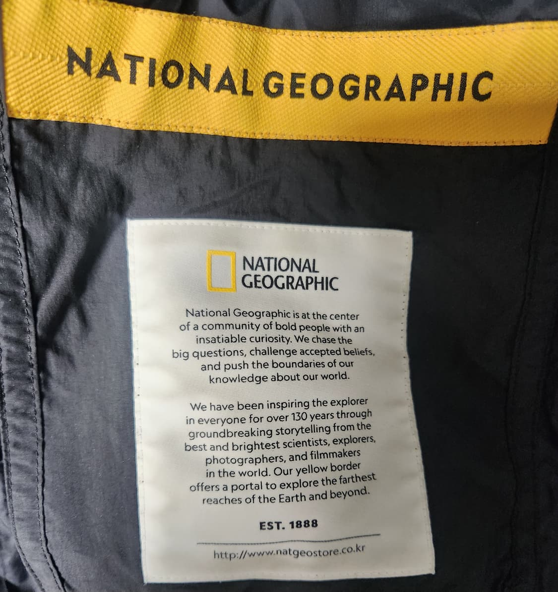 내셔널지오그래픽 덕다운패딩 L 상품이미지4