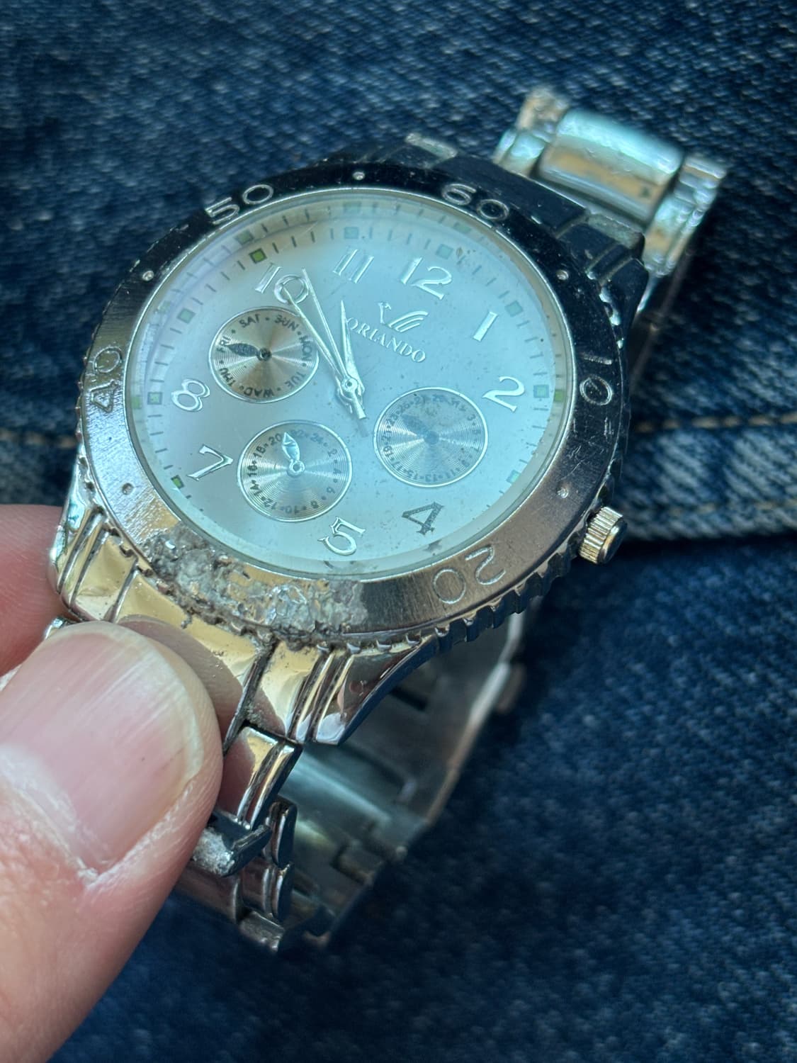 vintage oriando metal watch 상품이미지2