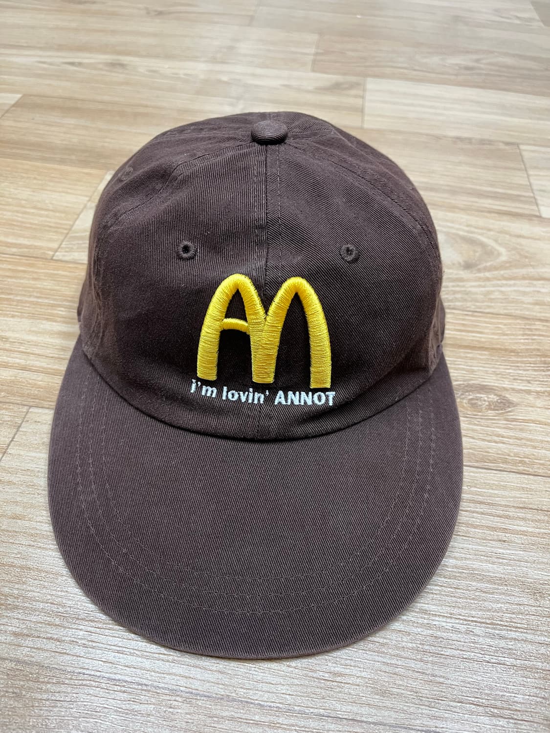 아노트 ANNOT 맥도날드 콜라보 모자 브라운 상품이미지2