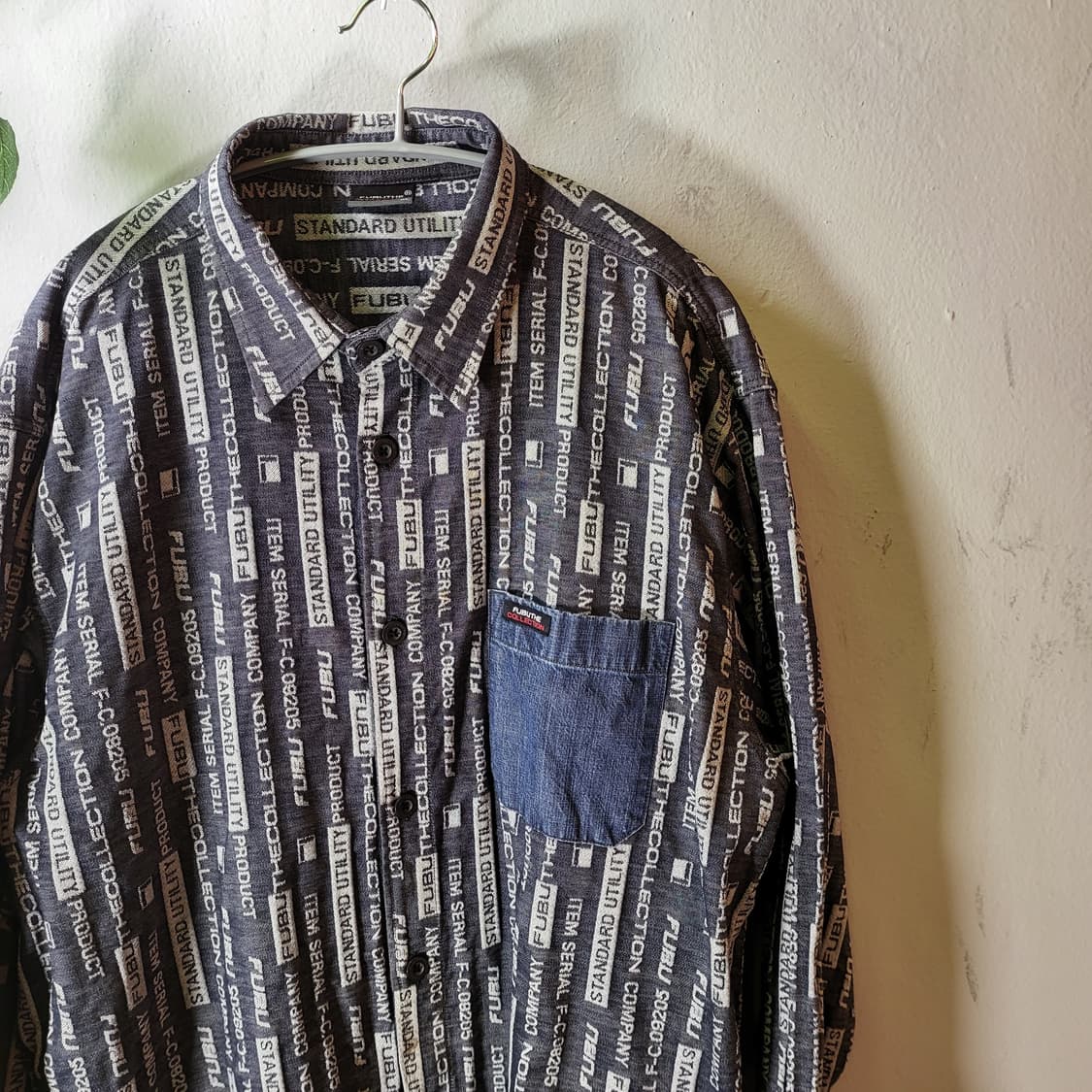 00s FUBU 데님 셔츠 (XL) 상품이미지3