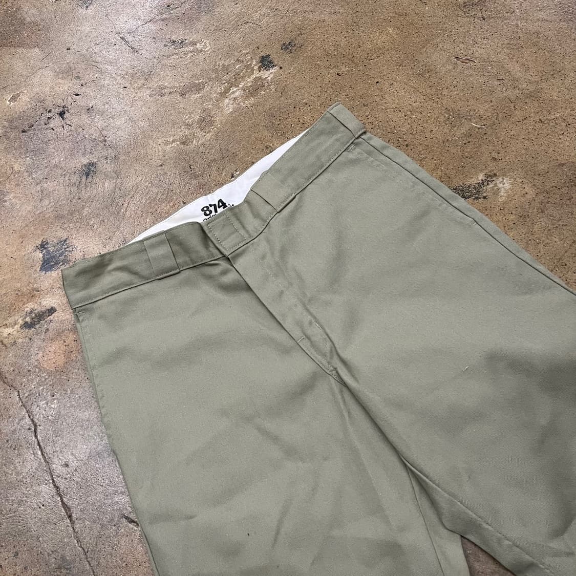 [정품] 디키즈 874 워크 팬츠 카키 b14 상품이미지1