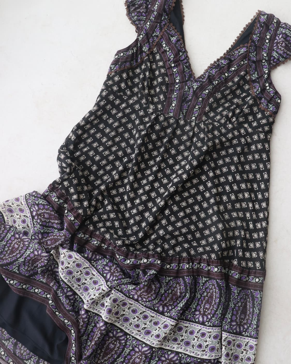 [Hysteric Glamour]Fuckbear Paisely Dress 상품이미지10