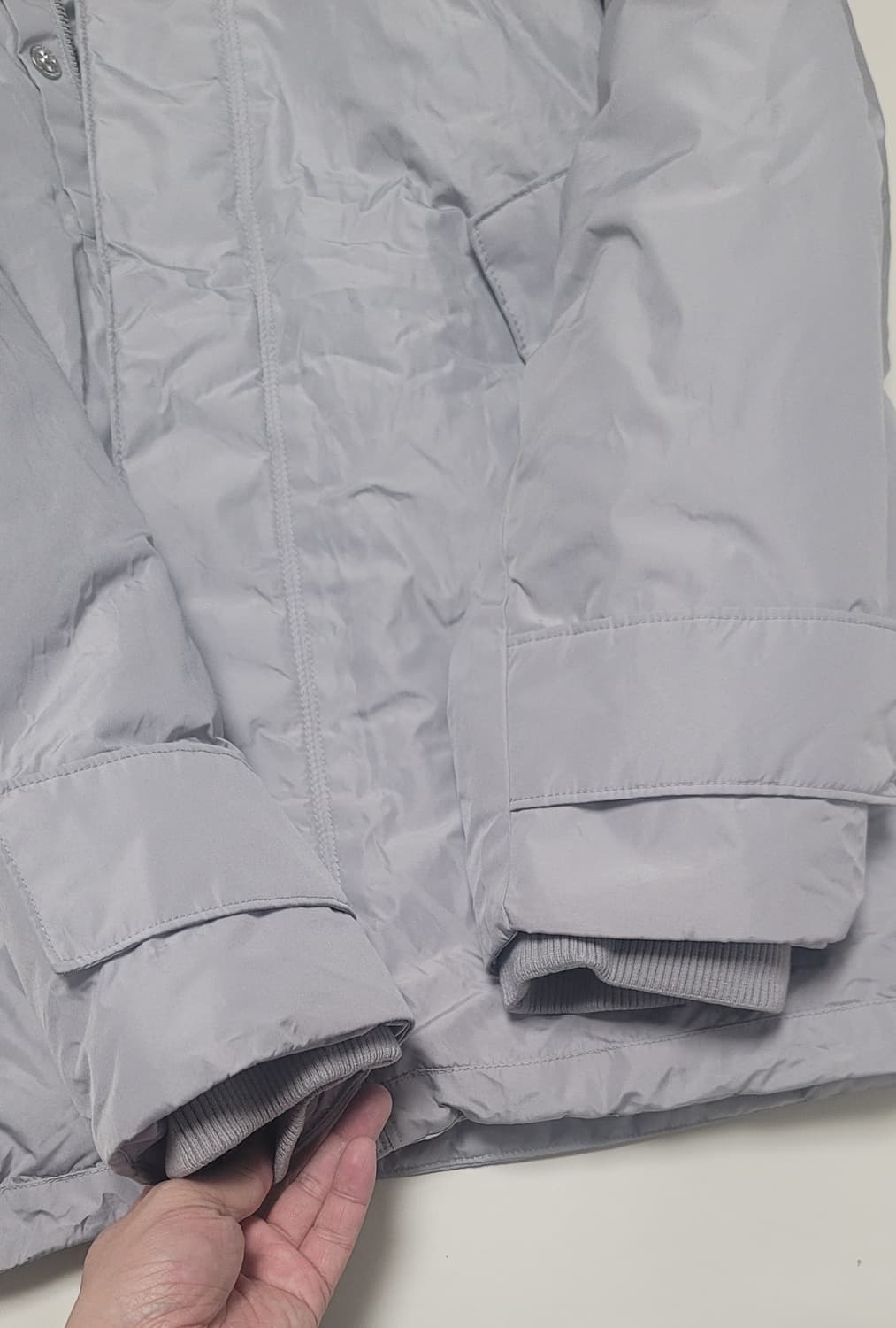 지오송지오 후드 디테쳐블 숏다운점퍼 상품이미지5