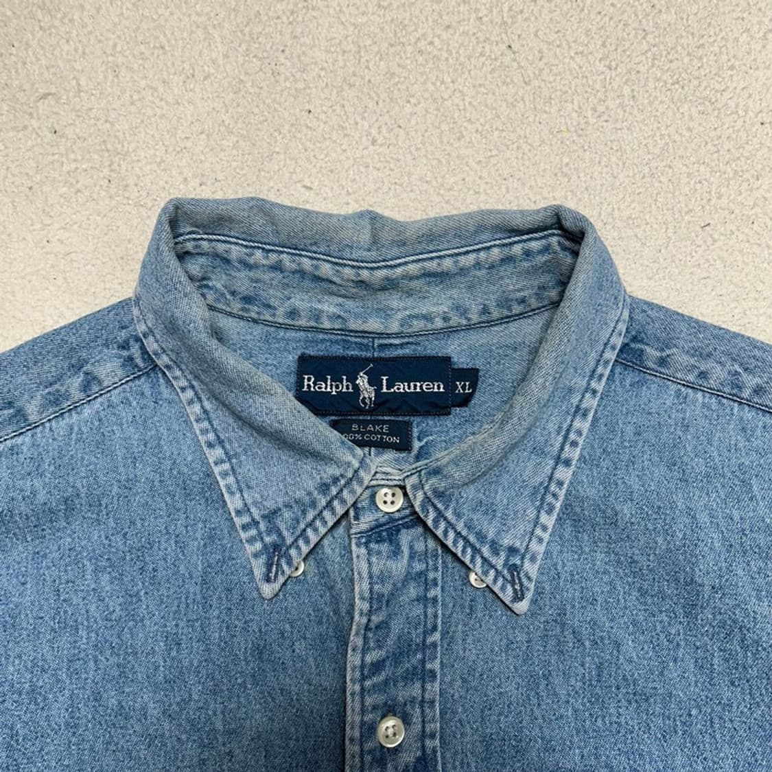 RALPH LAUREN 데님 셔츠 XL 상품이미지5