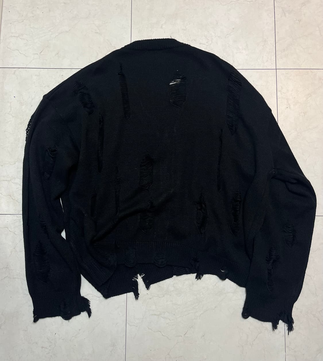 언더마이카 하코넨 디스트로이드 니트 가디건 1 상품이미지2