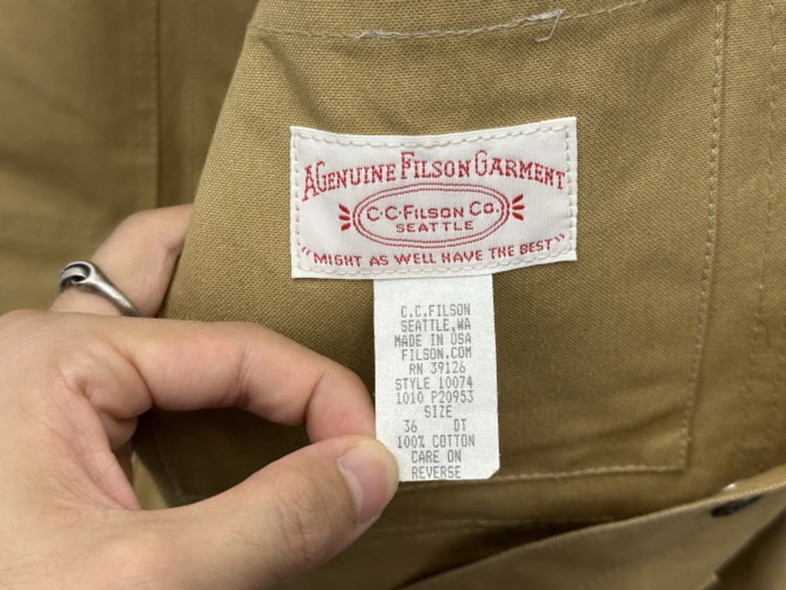 FILSON GARMENT (M~L) 상품이미지9