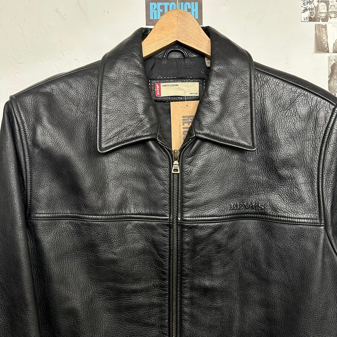 리바이스 소가죽 싱글라이더 자켓 상품이미지2