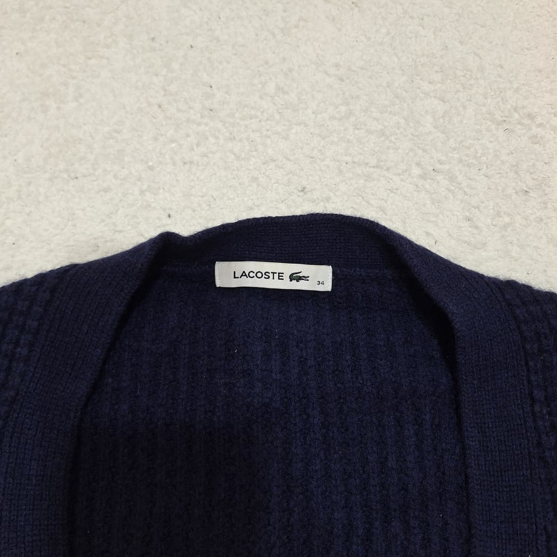 라코스테 모100%가디건90 상품이미지2