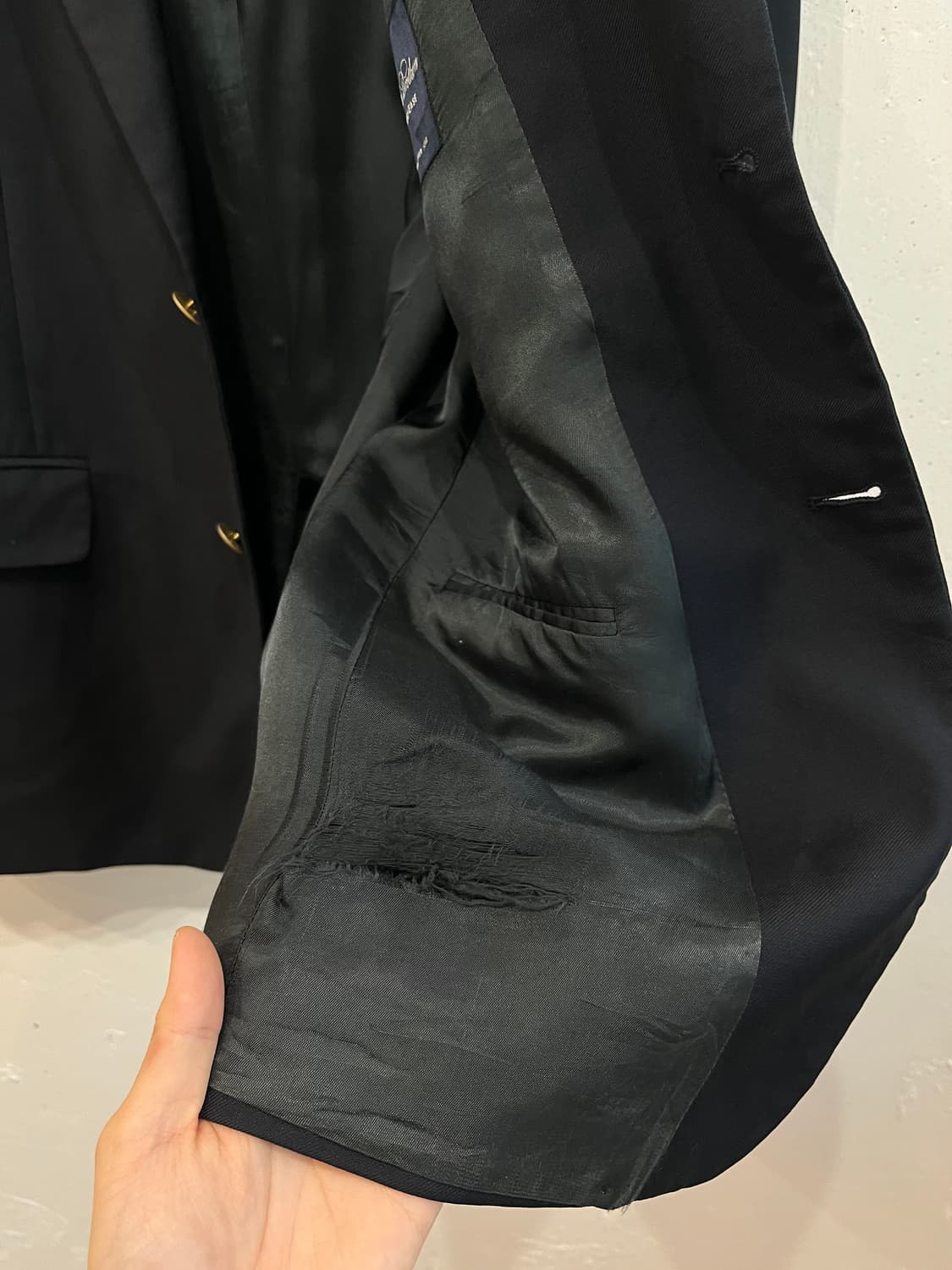 브룩스브라더스 금장 블레이저 자켓 Made in USA  상품이미지10