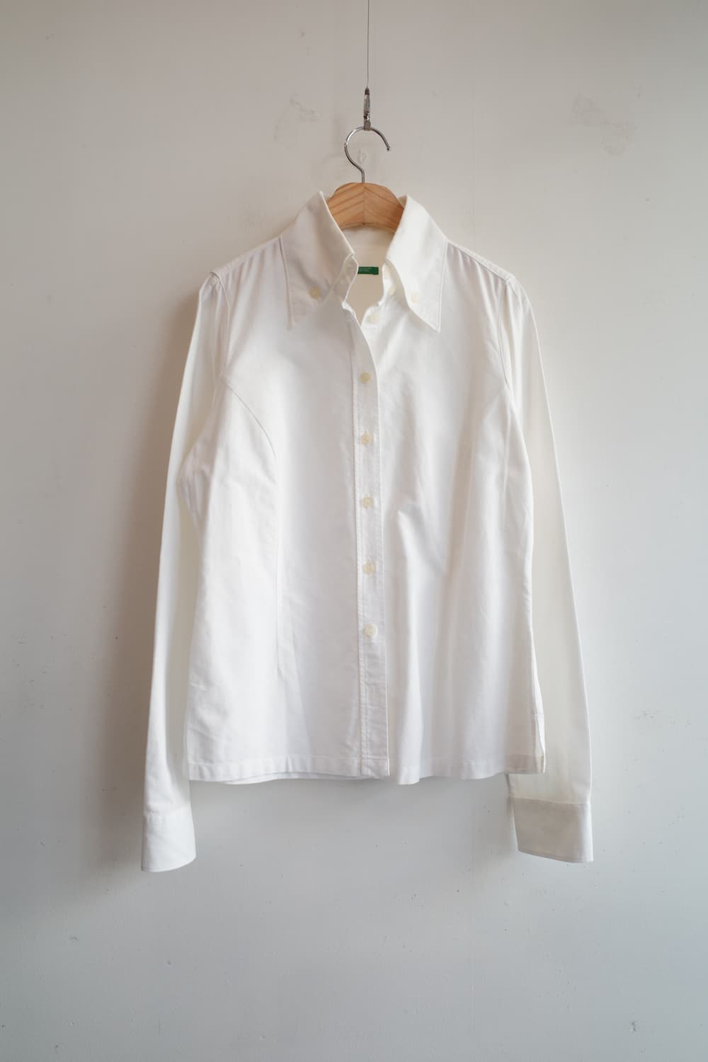 BENETTON 베네통 와이드카라 옥스포드 셔츠 상품이미지1