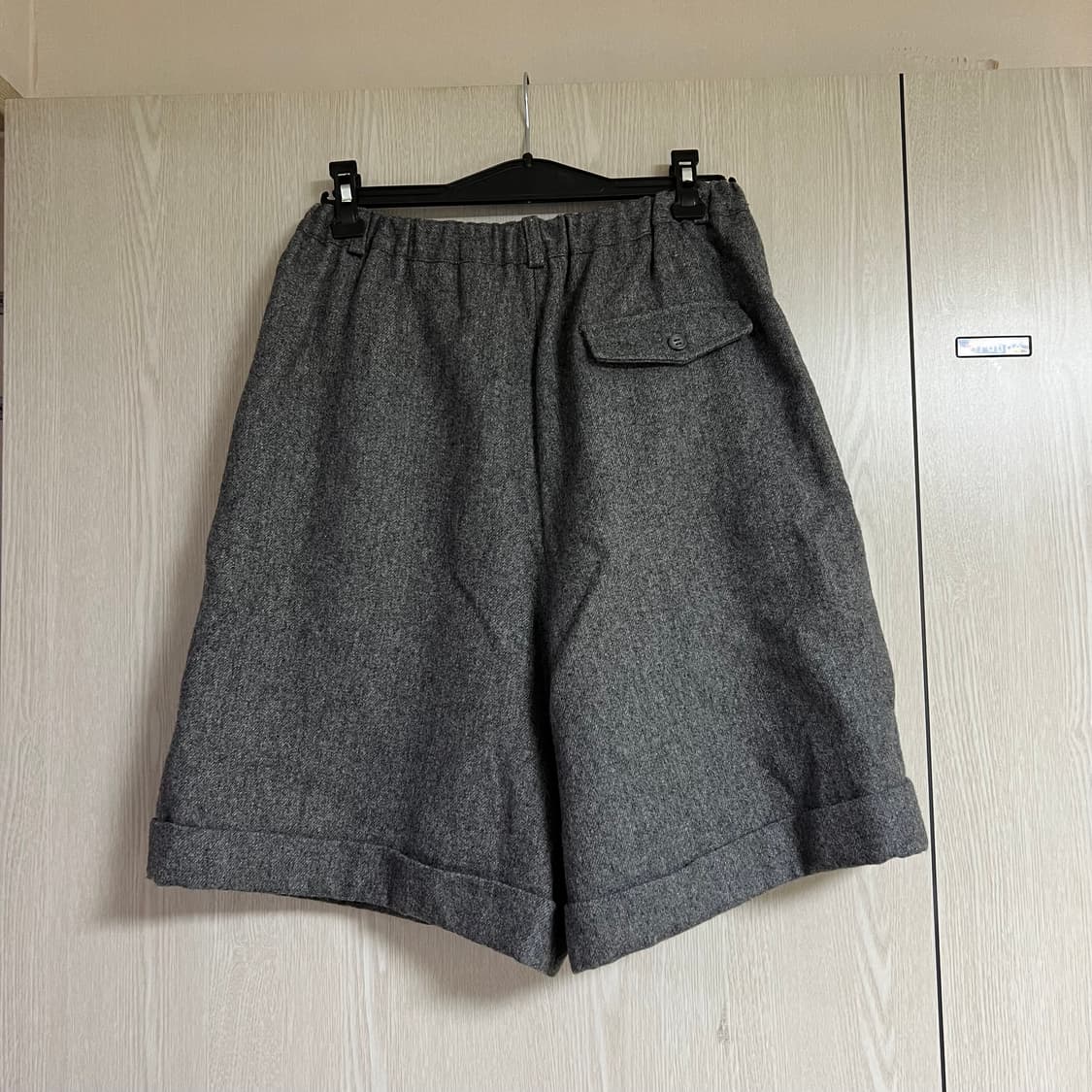 울 혼방 반바지 상품이미지4