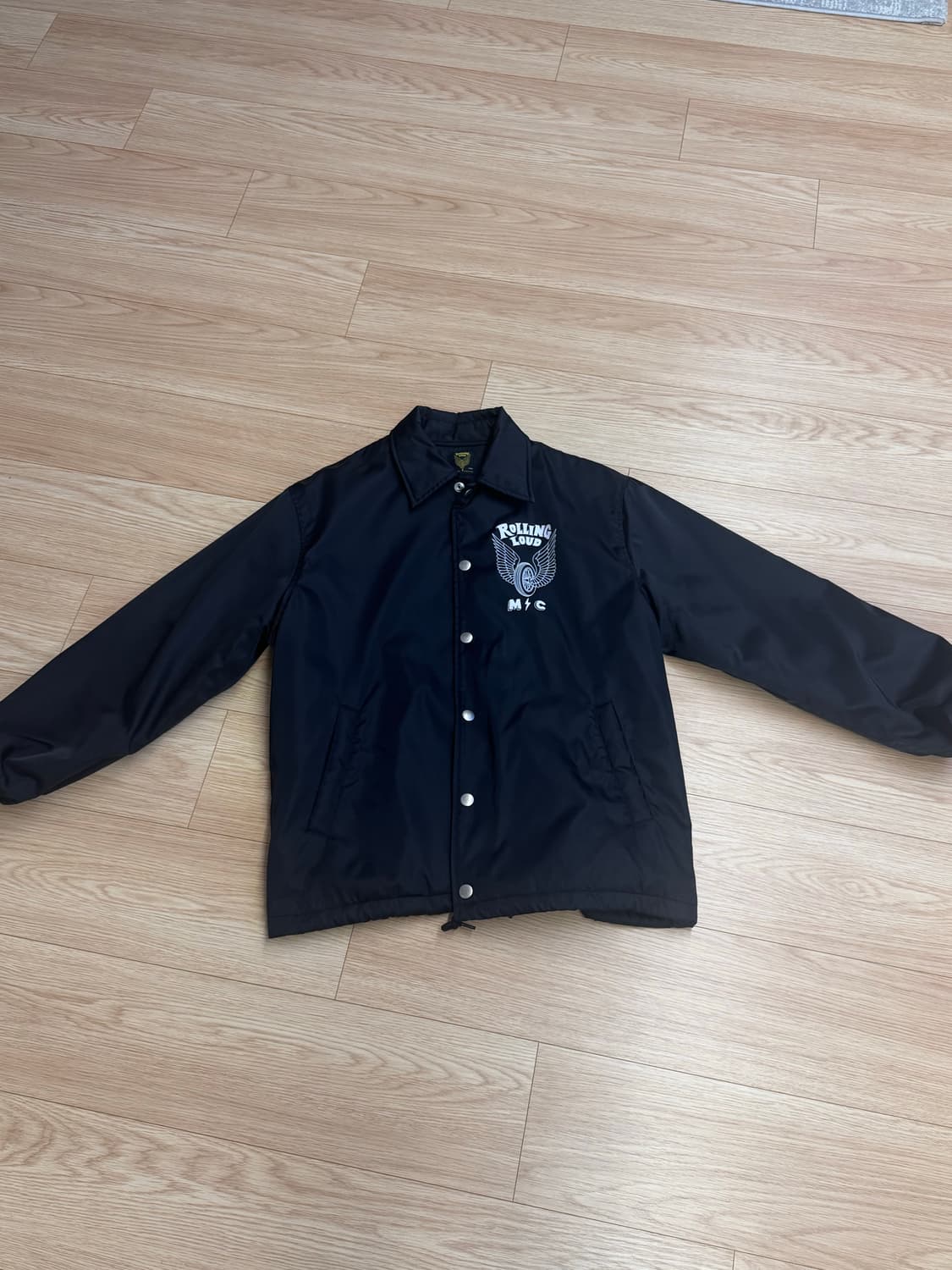 롤링라우드 코치자켓 블랙 0사이즈 블라인드파일즈 상품이미지1