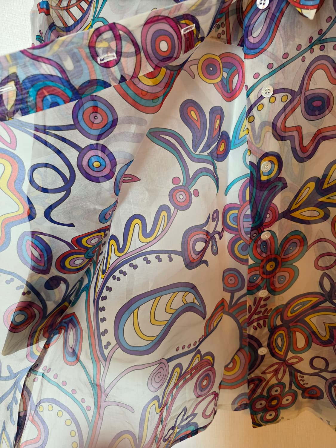 루이비통 플라워패턴 셔츠 34 상품이미지6