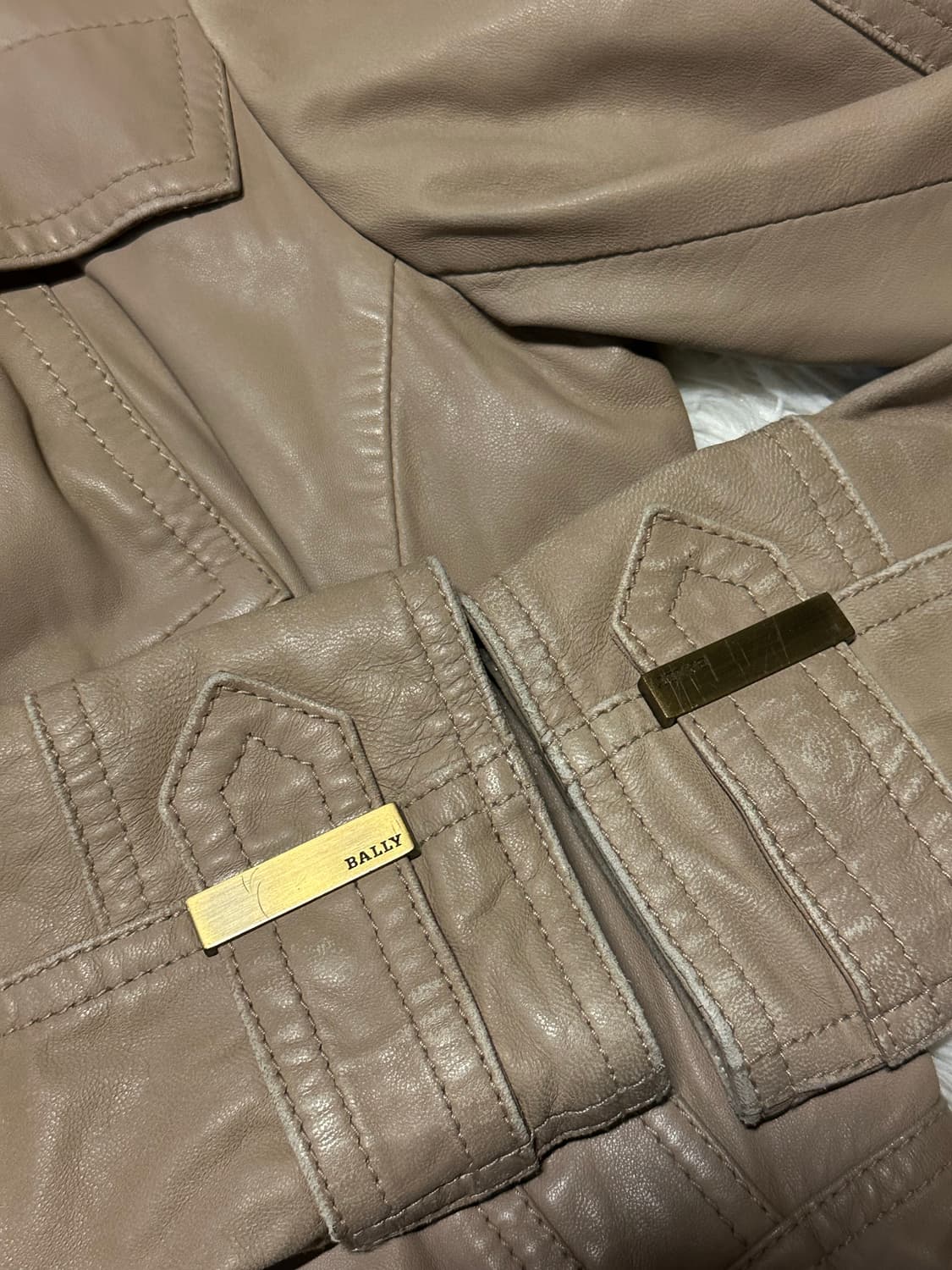 발리 여성 가죽 자켓 80 상품이미지2