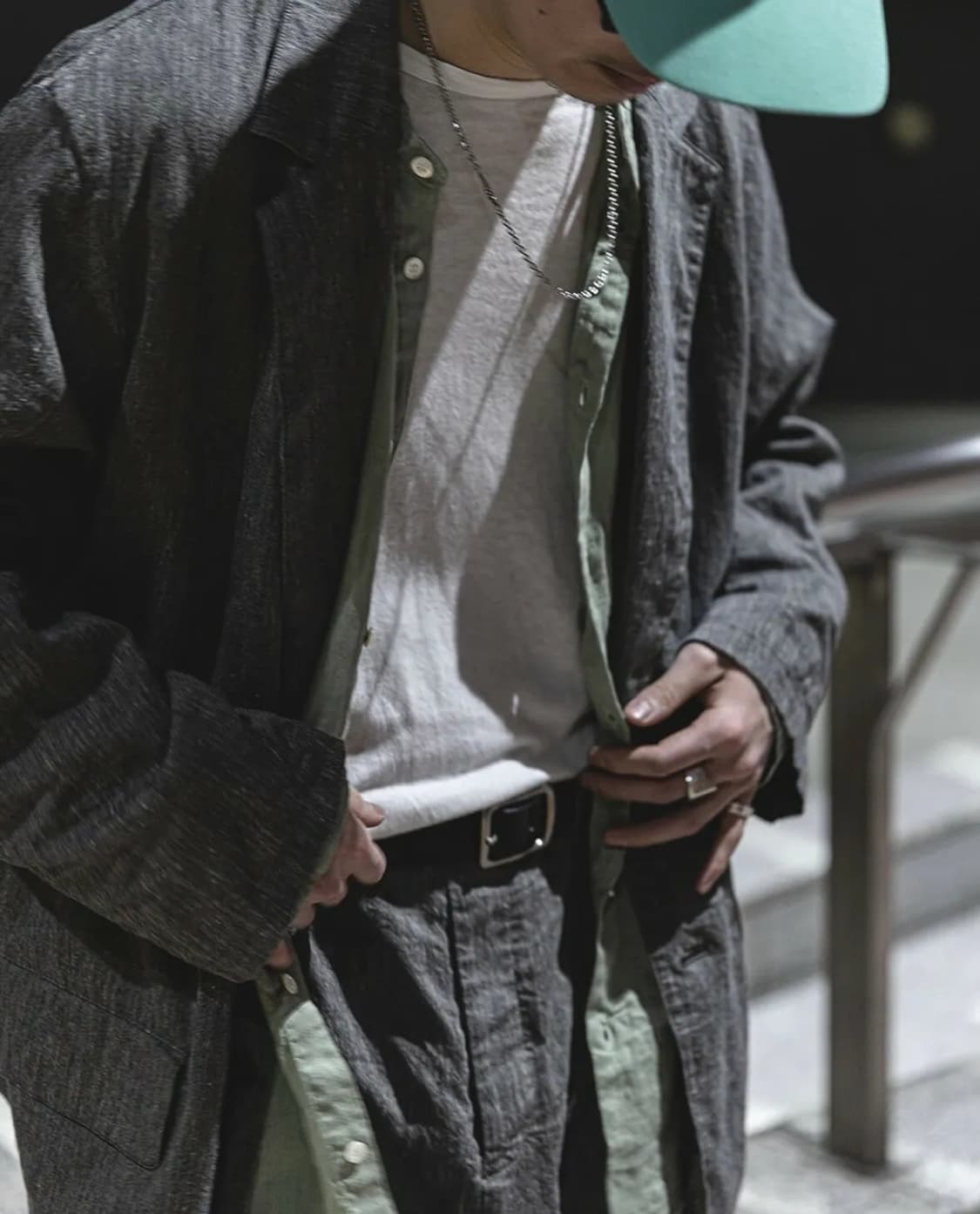 네스트로브컨팩트 Wet-Spun Linen Washi Easy Jacke 상품이미지4