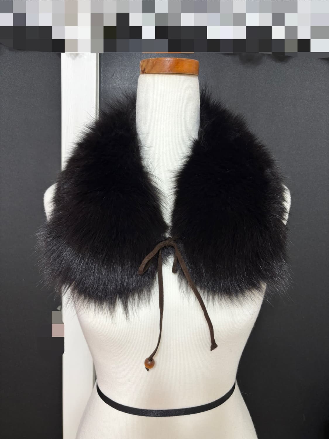 천연 폭스 카라/목도리/머플러/워머/여우털 상품이미지1