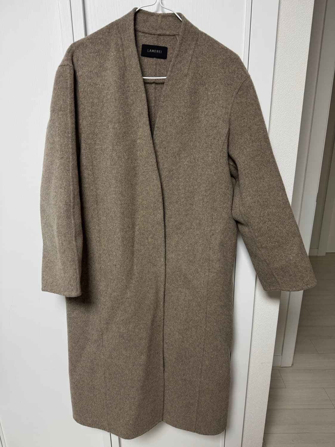 라메레이 핸드메이드 울 코트 상품이미지1