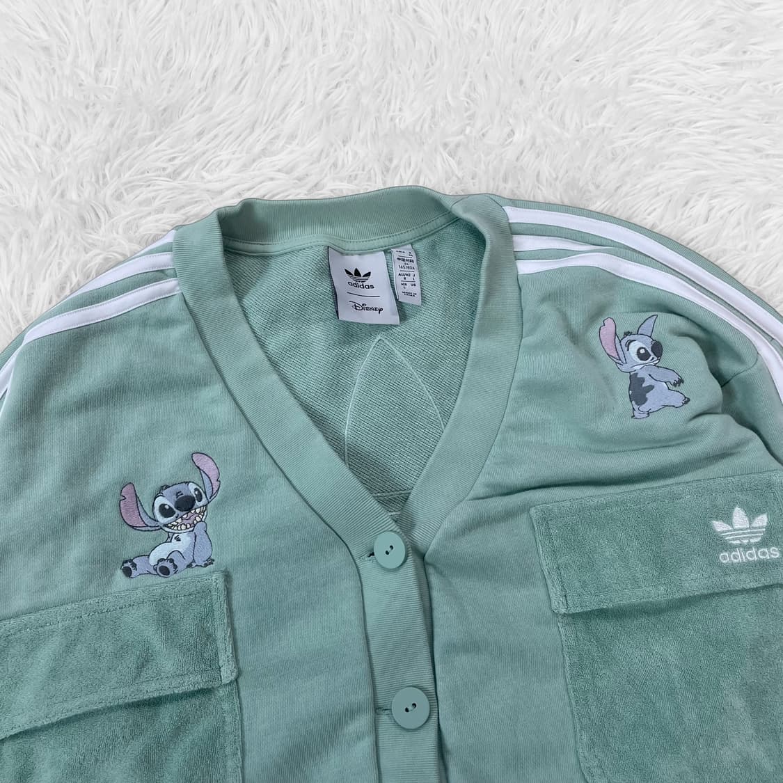 아디다스 디즈니 릴로 스티치 가디건 자켓 상품이미지4
