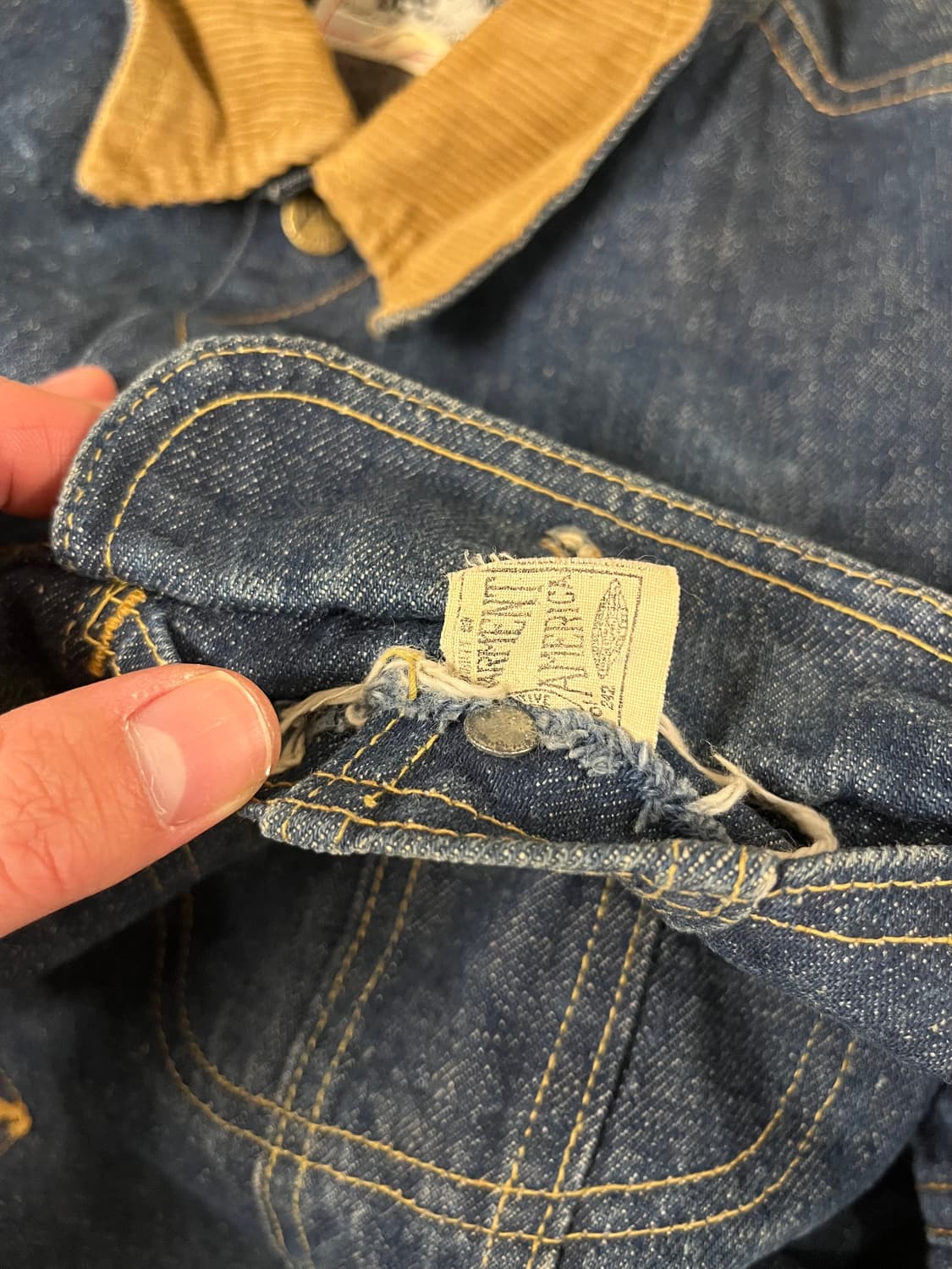 70s 리 스톰라이더 데님자켓 42 상품이미지6