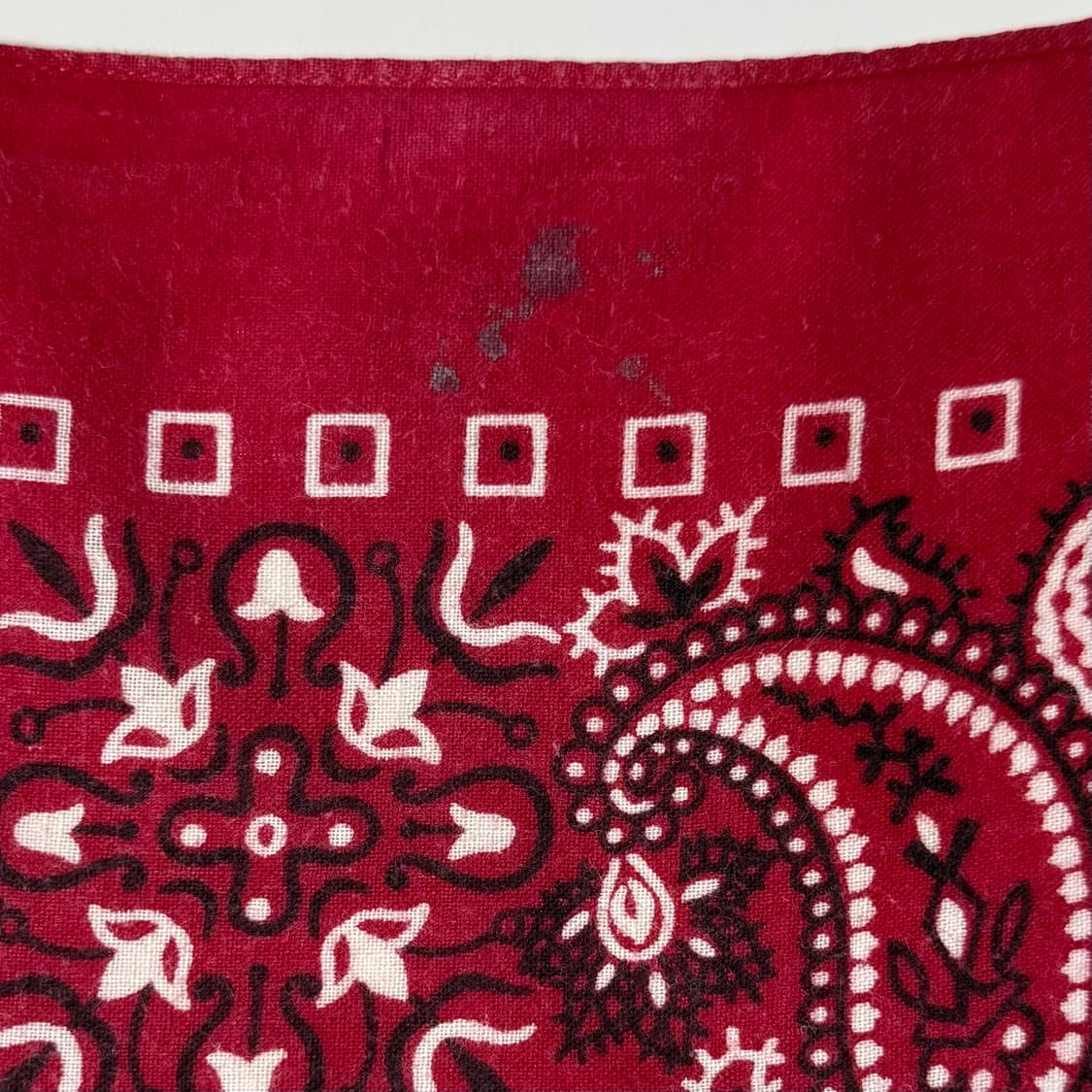 80-90s 레드 페이즐리 반다나 상품이미지3