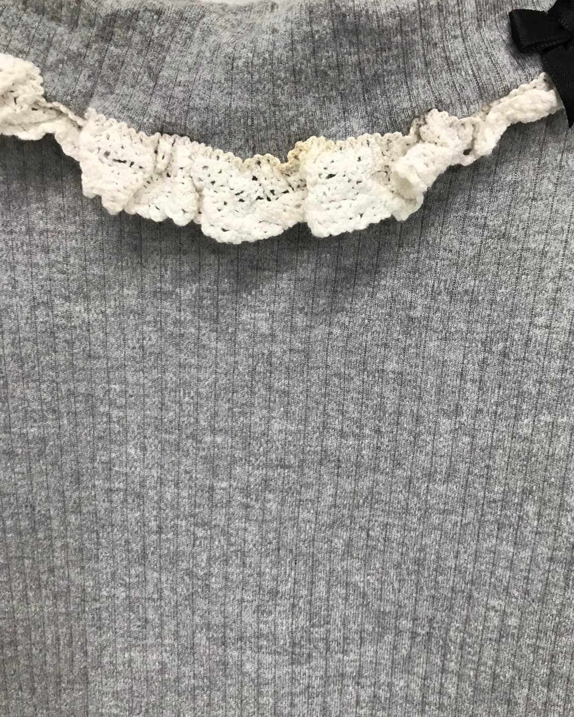 No. 무채색 레이어드 리본 Setྀི 상품이미지8