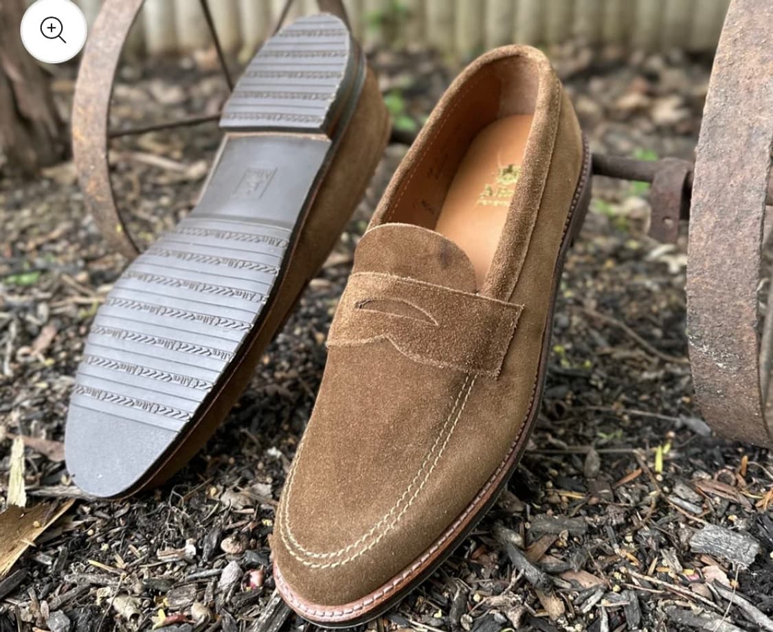 알든 6221L Suede unlined Snuff 8D 5회착 판매 상품이미지4