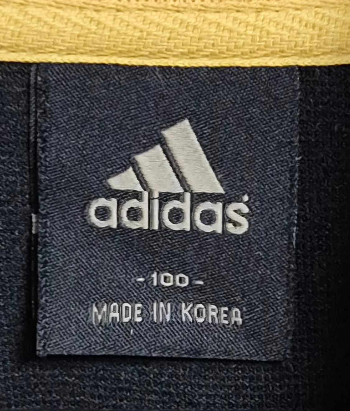 L (100) 아디다스 블랙 빈티지 트레이닝 져지 트랙탑 상품이미지3
