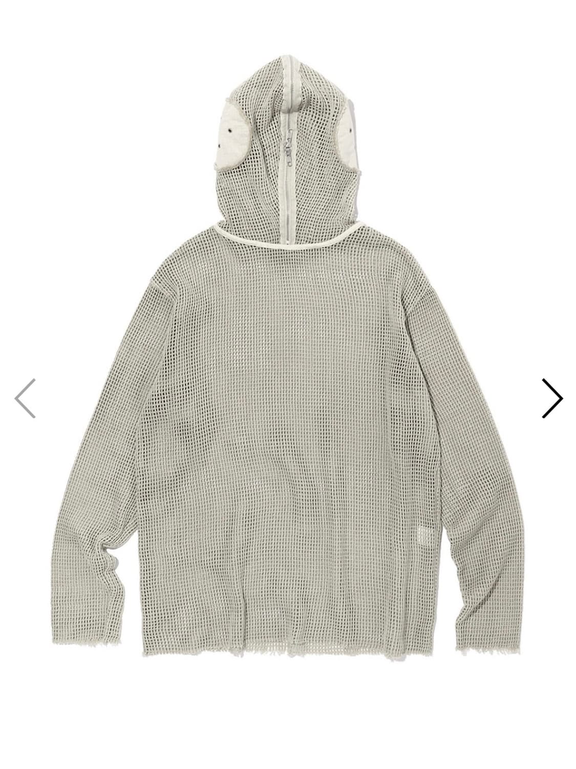 아이시토 메쉬 집 후디 상품이미지1