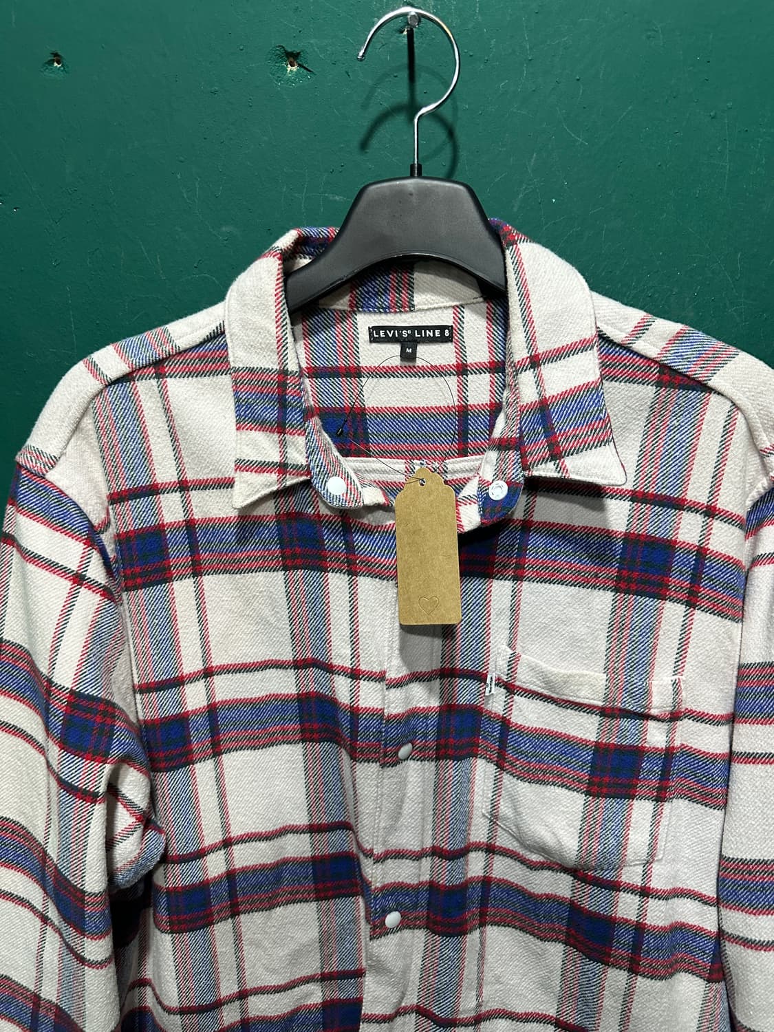 리바이스 체크 플란넬셔츠 105 상품이미지2