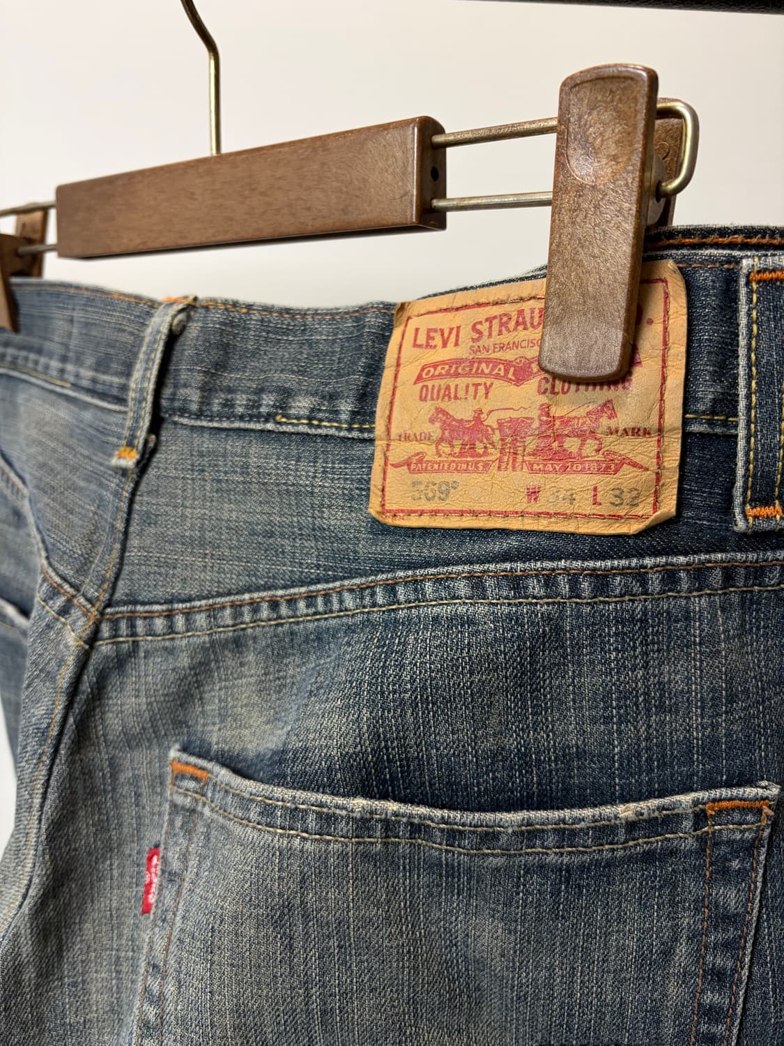 (34) levis 리바이스569 루즈 스트레이트 데님 팬츠 상품이미지4