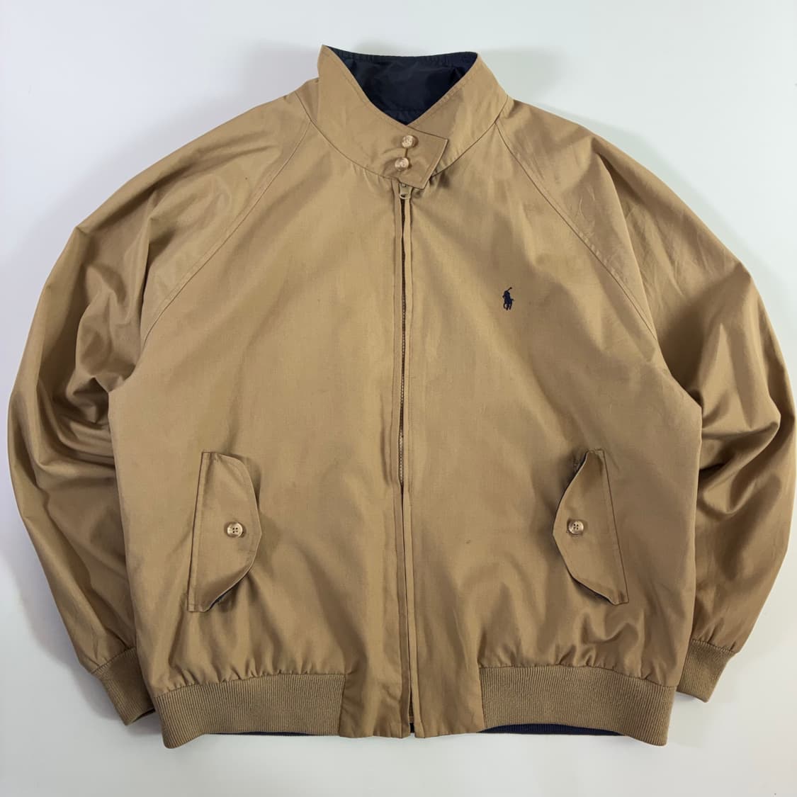 Polo 폴로 랄프로렌 00‘s 리버시블 폴리쉘 바라쿠다 자켓 상품이미지4