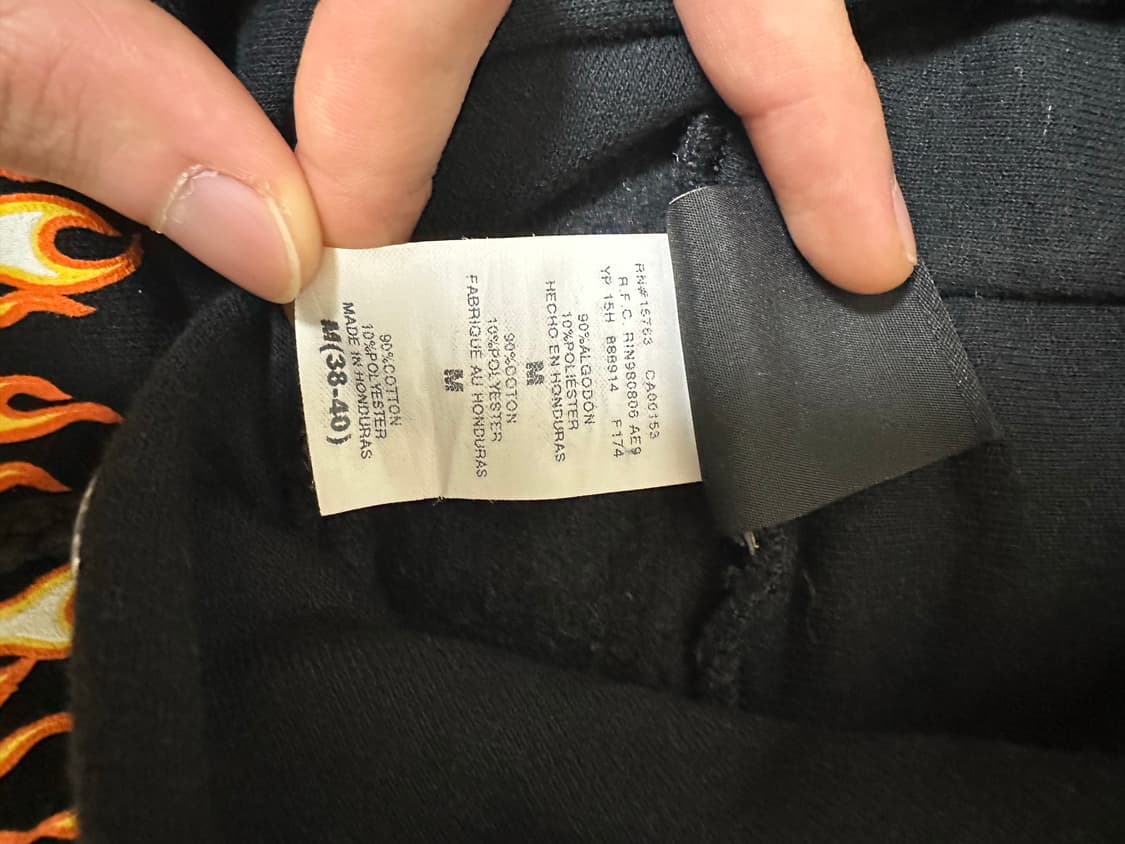 Thrasher 촛불 후드티 M 상품이미지5