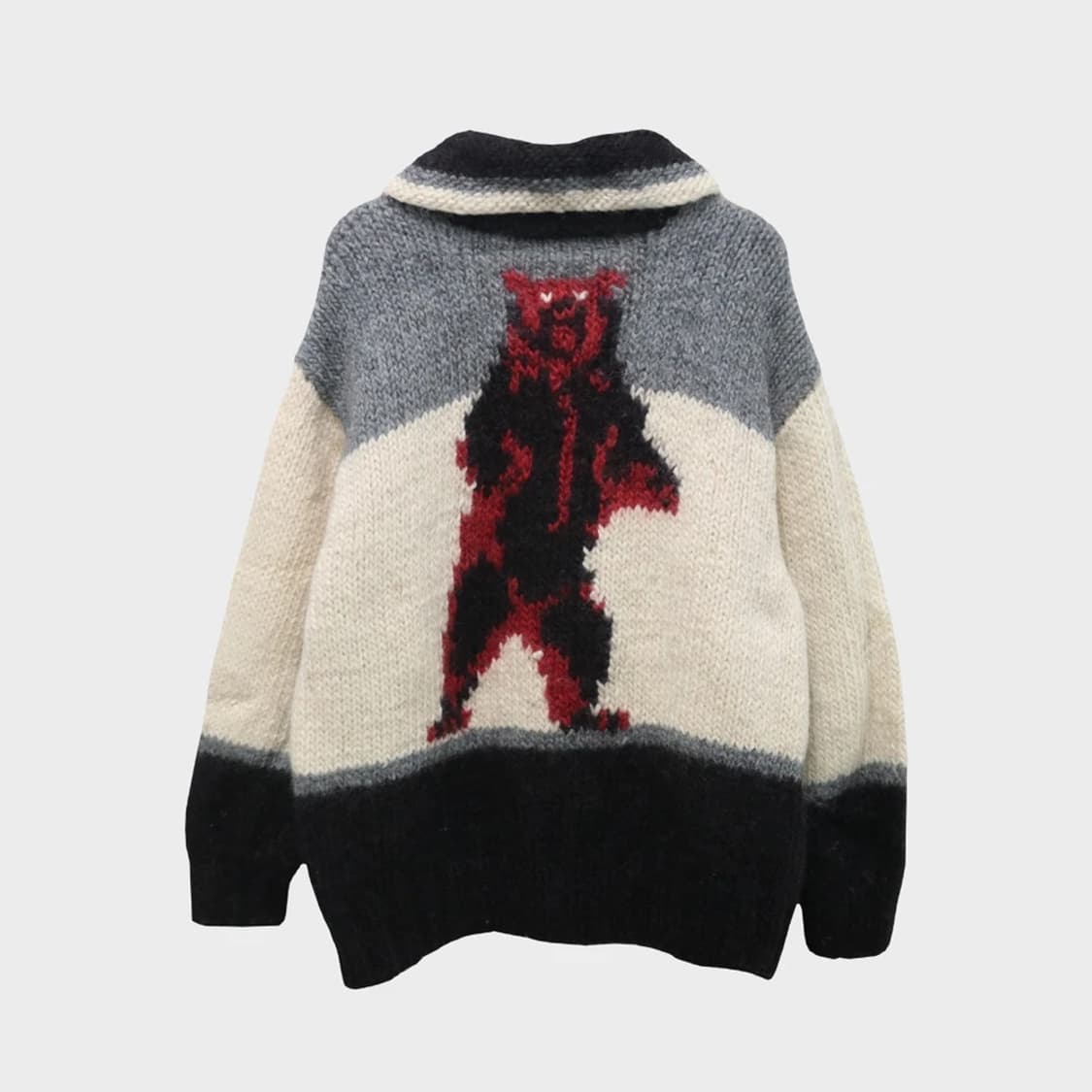 퍼스트다운 울혼방 코위찬 가디건 60979 상품이미지2