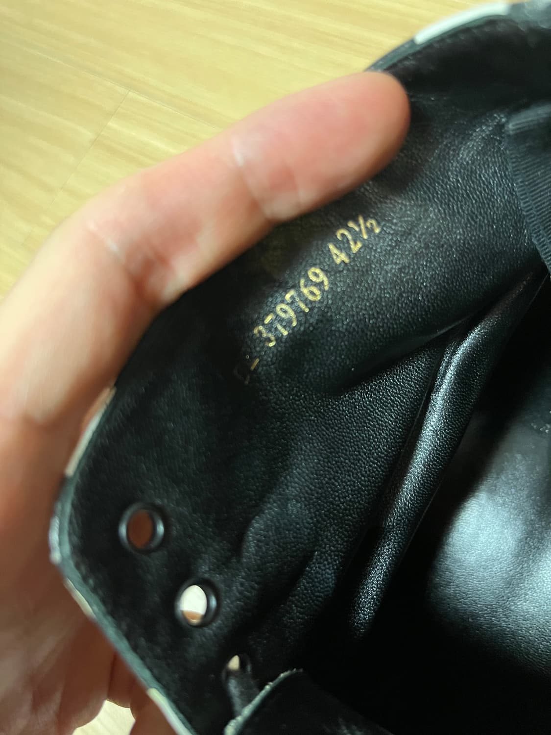 생로랑 체커보드 워커 부츠 42.5 상품이미지6